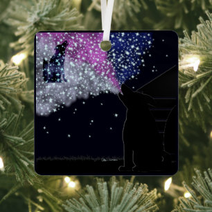 Eine Sommernacht mit Sirius Ornament Aus Metall