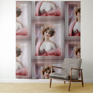 Eine Sommerzeit-Beauty von Emile Vernon Wandteppich