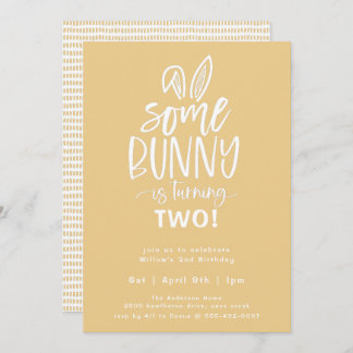 Eine sonnige Geburtstagsparty Einladung