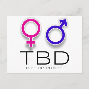 Eine Spaßweise, Sie anzukündigen haben ein Baby Ankündigungspostkarte