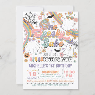 Eine Spooky Babe zum Geburtstag Einladung - Mädche