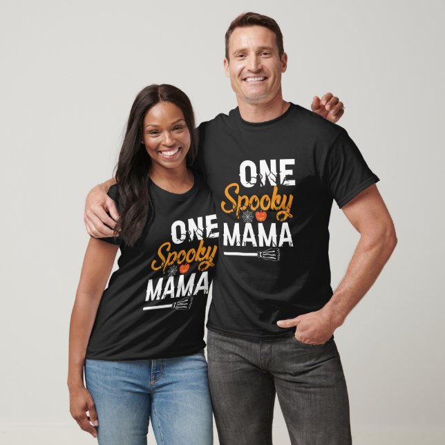Eine Spooky Mama T-Shirt (Unisex)