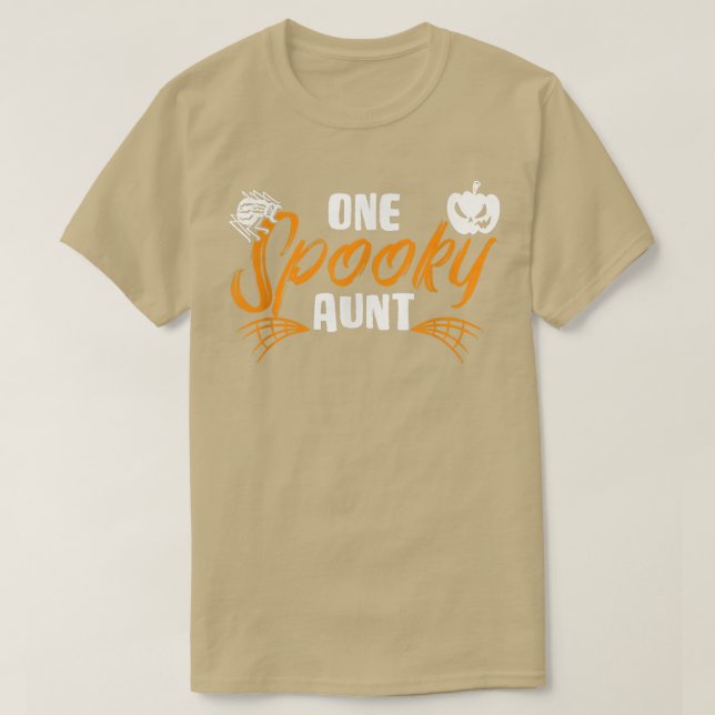 Eine Spooky Tante Hexenkostüm T-Shirt (Design vorne)