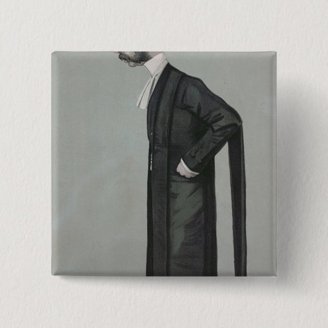 Eine sportliche Rechtsanwaltform Vanity Fair Button (Vorderseite)