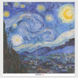 Eine Starry Night: Saint Remy von Vincent Van Gogh Aufkleber<br><div class="desc">Das Jahr ist 1889. Vincent Van Gogh ist Patient im Asyl von Saint-Paul-de-Mausole in Saint-Rémy-de-Provence, Frankreich. Er leidet an psychischen Erkrankungen, und seine Ärzte haben ihm geraten, drinnen bleibe und das Malen zu vermeiden. Aber Van Gogh kann dem Drang zu kreieren nicht widerstehen, und er verbringt seine Tage damit, Landschaften...</div>