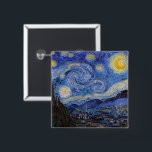 Eine Starry Night: Saint Remy von Vincent Van Gogh Button<br><div class="desc">Das Jahr ist 1889. Vincent Van Gogh ist Patient im Asyl von Saint-Paul-de-Mausole in Saint-Rémy-de-Provence, Frankreich. Er leidet an psychischen Erkrankungen, und seine Ärzte haben ihm geraten, drinnen bleibe und das Malen zu vermeiden. Aber Van Gogh kann dem Drang zu kreieren nicht widerstehen, und er verbringt seine Tage damit, Landschaften...</div>
