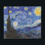 Eine Starry Night: Saint Remy von Vincent Van Gogh Fleecedecke<br><div class="desc">Das Jahr ist 1889. Vincent Van Gogh ist Patient im Asyl von Saint-Paul-de-Mausole in Saint-Rémy-de-Provence, Frankreich. Er leidet an psychischen Erkrankungen, und seine Ärzte haben ihm geraten, drinnen bleibe und das Malen zu vermeiden. Aber Van Gogh kann dem Drang zu kreieren nicht widerstehen, und er verbringt seine Tage damit, Landschaften...</div>
