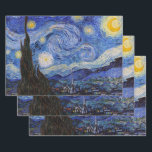 Eine Starry Night: Saint Remy von Vincent Van Gogh Geschenkpapier Set<br><div class="desc">Das Jahr ist 1889. Vincent Van Gogh ist Patient im Asyl von Saint-Paul-de-Mausole in Saint-Rémy-de-Provence, Frankreich. Er leidet an psychischen Erkrankungen, und seine Ärzte haben ihm geraten, drinnen bleibe und das Malen zu vermeiden. Aber Van Gogh kann dem Drang zu kreieren nicht widerstehen, und er verbringt seine Tage damit, Landschaften...</div>