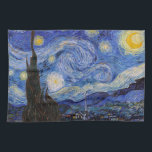 Eine Starry Night: Saint Remy von Vincent Van Gogh Geschirrtuch<br><div class="desc">Das Jahr ist 1889. Vincent Van Gogh ist Patient im Asyl von Saint-Paul-de-Mausole in Saint-Rémy-de-Provence, Frankreich. Er leidet an psychischen Erkrankungen, und seine Ärzte haben ihm geraten, drinnen bleibe und das Malen zu vermeiden. Aber Van Gogh kann dem Drang zu kreieren nicht widerstehen, und er verbringt seine Tage damit, Landschaften...</div>