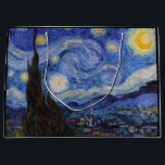 Eine Starry Night: Saint Remy von Vincent Van Gogh Große Geschenktüte<br><div class="desc">Das Jahr ist 1889. Vincent Van Gogh ist Patient im Asyl von Saint-Paul-de-Mausole in Saint-Rémy-de-Provence, Frankreich. Er leidet an psychischen Erkrankungen, und seine Ärzte haben ihm geraten, drinnen bleibe und das Malen zu vermeiden. Aber Van Gogh kann dem Drang zu kreieren nicht widerstehen, und er verbringt seine Tage damit, Landschaften...</div>