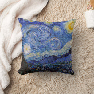 Eine Starry Night: Saint Remy von Vincent Van Gogh Kissen