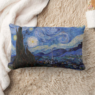 Eine Starry Night: Saint Remy von Vincent Van Gogh Lendenkissen