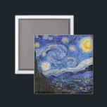 Eine Starry Night: Saint Remy von Vincent Van Gogh Magnet<br><div class="desc">Das Jahr ist 1889. Vincent Van Gogh ist Patient im Asyl von Saint-Paul-de-Mausole in Saint-Rémy-de-Provence, Frankreich. Er leidet an psychischen Erkrankungen, und seine Ärzte haben ihm geraten, drinnen bleibe und das Malen zu vermeiden. Aber Van Gogh kann dem Drang zu kreieren nicht widerstehen, und er verbringt seine Tage damit, Landschaften...</div>