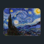 Eine Starry Night: Saint Remy von Vincent Van Gogh Magnet<br><div class="desc">Das Jahr ist 1889. Vincent Van Gogh ist Patient im Asyl von Saint-Paul-de-Mausole in Saint-Rémy-de-Provence, Frankreich. Er leidet an psychischen Erkrankungen, und seine Ärzte haben ihm geraten, drinnen bleibe und das Malen zu vermeiden. Aber Van Gogh kann dem Drang zu kreieren nicht widerstehen, und er verbringt seine Tage damit, Landschaften...</div>