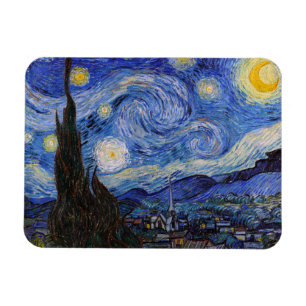 Eine Starry Night: Saint Remy von Vincent Van Gogh Magnet