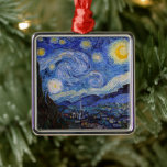 Eine Starry Night: Saint Remy von Vincent Van Gogh Ornament Aus Metall<br><div class="desc">Das Jahr ist 1889. Vincent Van Gogh ist Patient im Asyl von Saint-Paul-de-Mausole in Saint-Rémy-de-Provence, Frankreich. Er leidet an psychischen Erkrankungen, und seine Ärzte haben ihm geraten, drinnen bleibe und das Malen zu vermeiden. Aber Van Gogh kann dem Drang zu kreieren nicht widerstehen, und er verbringt seine Tage damit, Landschaften...</div>