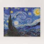 Eine Starry Night: Saint Remy von Vincent Van Gogh Puzzle<br><div class="desc">Das Jahr ist 1889. Vincent Van Gogh ist Patient im Asyl von Saint-Paul-de-Mausole in Saint-Rémy-de-Provence, Frankreich. Er leidet an psychischen Erkrankungen, und seine Ärzte haben ihm geraten, drinnen bleibe und das Malen zu vermeiden. Aber Van Gogh kann dem Drang zu kreieren nicht widerstehen, und er verbringt seine Tage damit, Landschaften...</div>