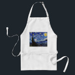 Eine Starry Night: Saint Remy von Vincent Van Gogh Schürze<br><div class="desc">Das Jahr ist 1889. Vincent Van Gogh ist Patient im Asyl von Saint-Paul-de-Mausole in Saint-Rémy-de-Provence, Frankreich. Er leidet an psychischen Erkrankungen, und seine Ärzte haben ihm geraten, drinnen bleibe und das Malen zu vermeiden. Aber Van Gogh kann dem Drang zu kreieren nicht widerstehen, und er verbringt seine Tage damit, Landschaften...</div>