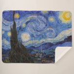 Eine Starry Night: Saint Remy von Vincent Van Gogh Sherpadecke<br><div class="desc">Das Jahr ist 1889. Vincent Van Gogh ist Patient im Asyl von Saint-Paul-de-Mausole in Saint-Rémy-de-Provence, Frankreich. Er leidet an psychischen Erkrankungen, und seine Ärzte haben ihm geraten, drinnen bleibe und das Malen zu vermeiden. Aber Van Gogh kann dem Drang zu kreieren nicht widerstehen, und er verbringt seine Tage damit, Landschaften...</div>