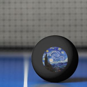Eine Starry Night: Saint Remy von Vincent Van Gogh Tischtennisball