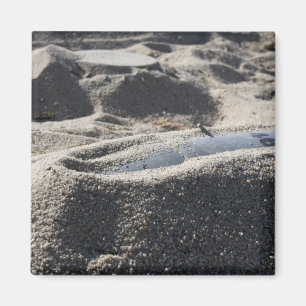 Eine statische Anzeige einer Artillerie-Muschel Magnet