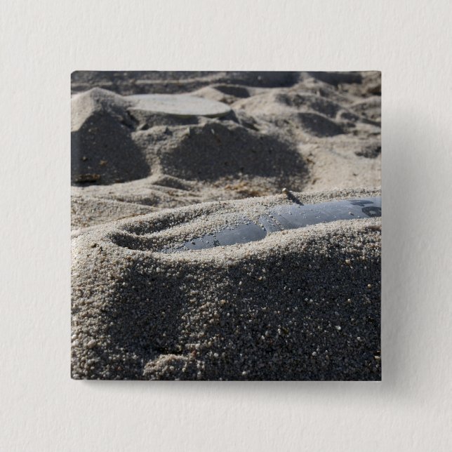 Eine statische Anzeige einer Muschel zur Kampfmitt Button (Vorderseite)