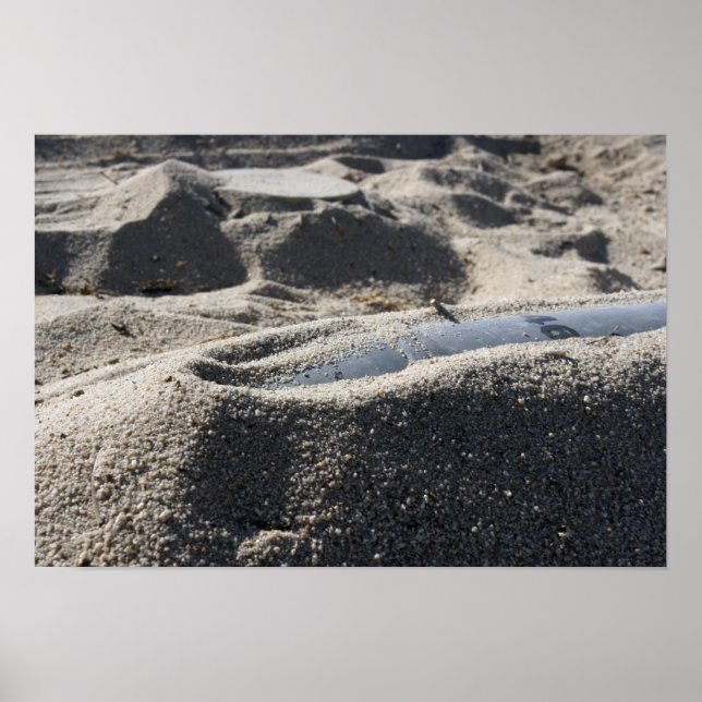 Eine statische Anzeige einer Muschel zur Kampfmitt Poster (Vorne)