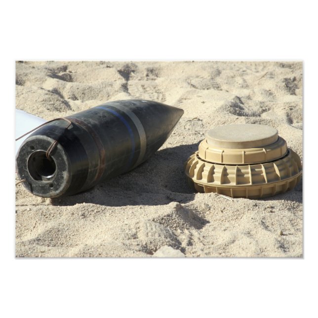 Eine statische Anzeige einer umgerechneten Muschel Fotodruck (Vorne)