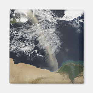 Eine Staubfeder Magnet