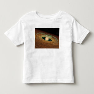 Eine staubige Planet-bildenscheibe in der Bahn Kleinkind T-shirt