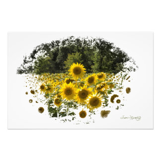 EINE STEHENDE TASTE FOTODRUCK