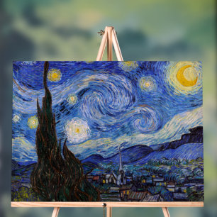 Eine Sternennacht: Saint Remy von Vincent Van Gogh Acrylschild