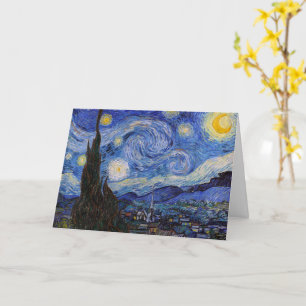 Eine Sternennacht: Saint Remy von Vincent Van Gogh Karte