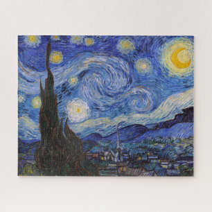 Eine Sternennacht: Saint Remy von Vincent Van Gogh Puzzle