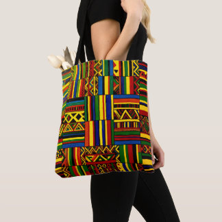 Eine stilisierte Interpretation des "Kente"-Drucks