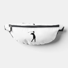 Eine stilvolle Hüfttasche mit golfinspiriertem Des
