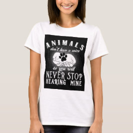 Eine Stimme für den T - Shirt Tiere