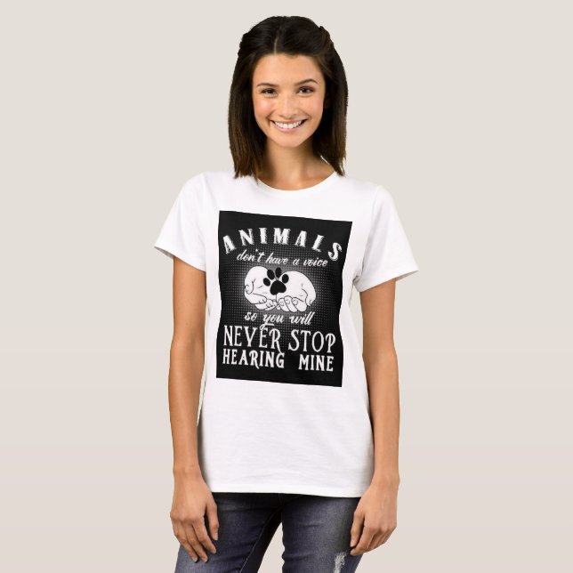 Eine Stimme für den T - Shirt Tiere (Vorne ganz)