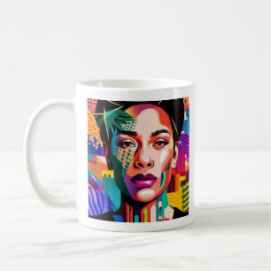 Eine stolze Reise in das Selbstblühen Kaffeetasse