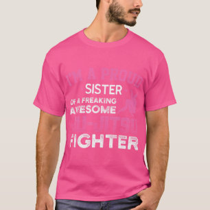 Eine stolze Schwester eines Jiu-Jitsu-Kämpfers Jiu T-Shirt