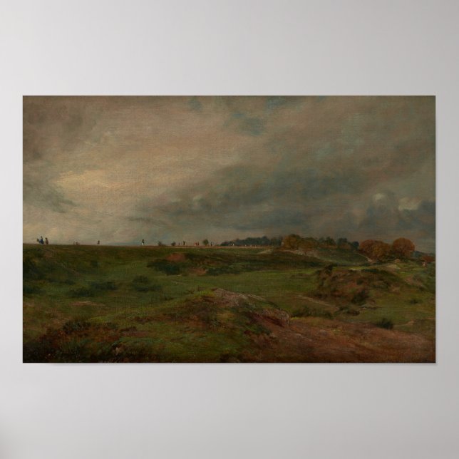 Eine Straße durch Hampstead Heath - Constable Poster (Vorne)
