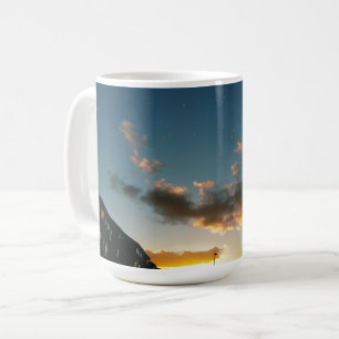 Eine Straße, gekrönt von Sternen Tasse