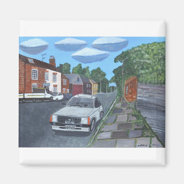 Eine Straße in Derby Magnet (Vorne)