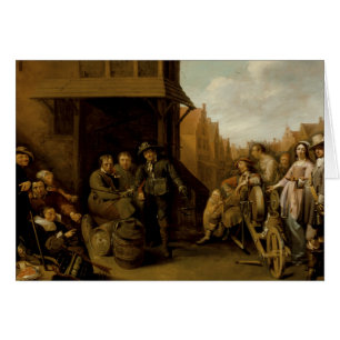 Eine Straße mit Knife Grinder von Jacob Duck