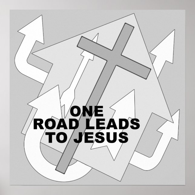 Eine Straße Poster (Vorne)