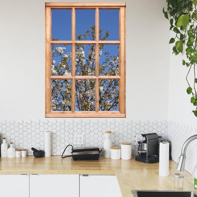 Eine Struktur in der Fernansicht von einem Fenster Poster (Von Creator hochgeladen)