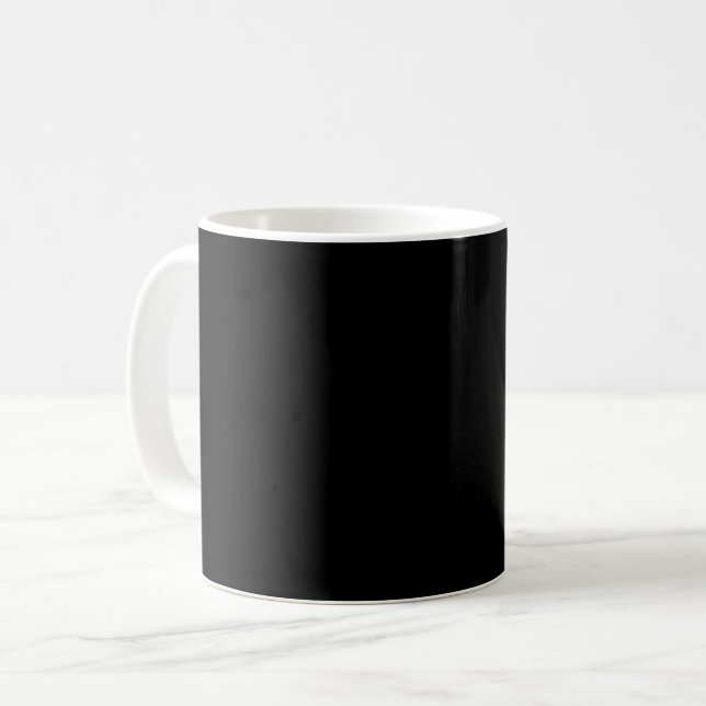 Eine strukturierte schwarze Oberfläche mit subtile Kaffeetasse (Vorderseite Links)