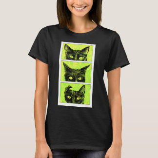 Eine Studie der Ohren der Katze T-Shirt