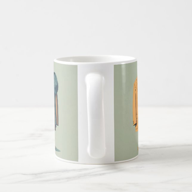 Eine Studie im Kontrast Kaffeetasse (Henkel)