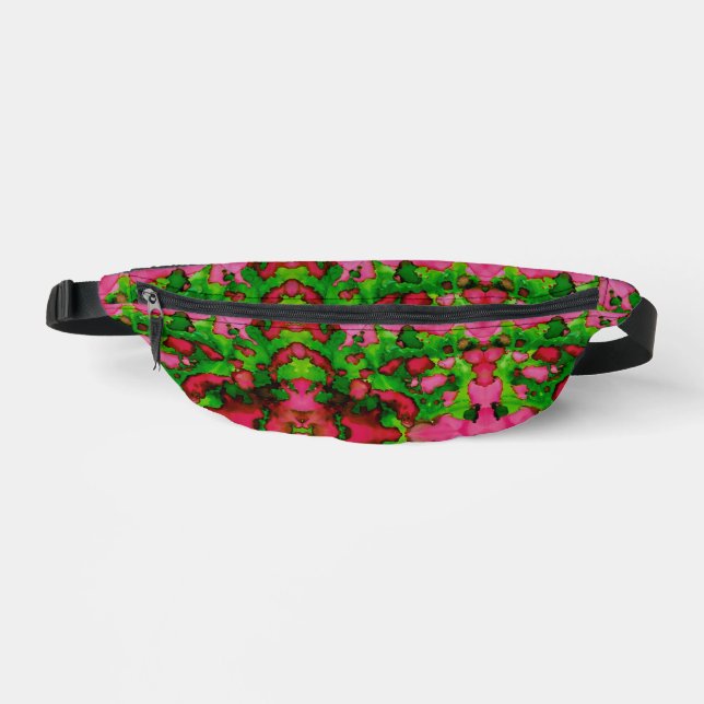 Eine Studie in Rosa und Grün Bauchtasche (Vorderseite)